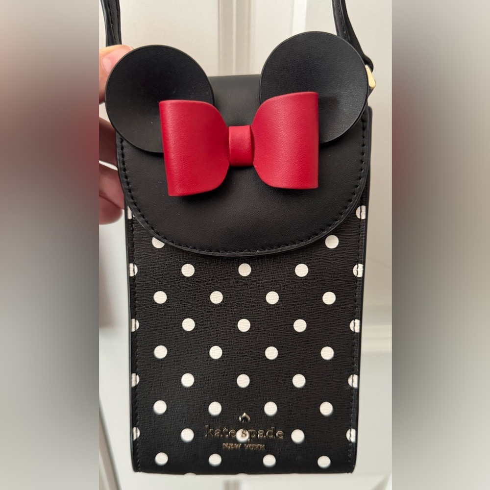 Kate Spade Black and White Polka Dot Wallet